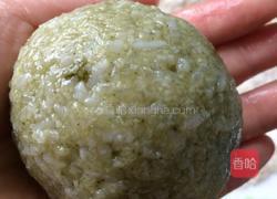 红薯椰蓉抹茶糍团的做法图解9