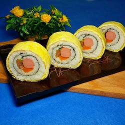 照燒牛柳蛋皮卷飯團的做法[图]