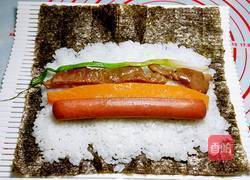 照燒牛柳蛋皮卷飯團的做法图解6