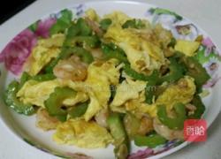 苦瓜虾仁鸡蛋的做法图解4