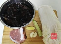 黑白菜的做法图解1