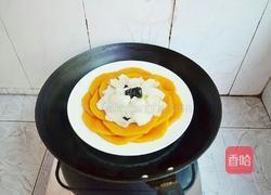 南瓜蒸百合的做法图解5