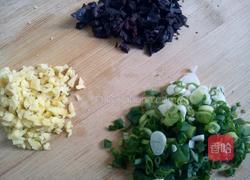 姜葱榄角炒蛋饭的做法图解2