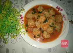 茄汁溜肉丸的做法图解7