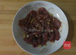 草茹炒肉片的做法图解3