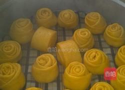 南瓜花卷的做法图解10