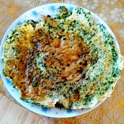 香煎韭菜鸡蛋饼的做法[图]