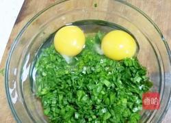 香煎韭菜鸡蛋饼的做法图解4