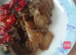 腊肉炒棒菜的做法图解4