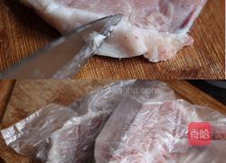 葱烧大排的做法图解2