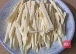 茭白肉丝的做法图解3