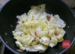 包菜炒番茄的做法图解5