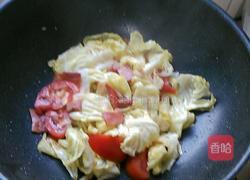 包菜炒番茄的做法图解6