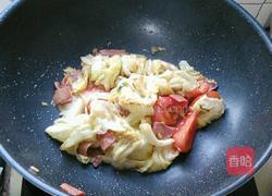 包菜炒番茄的做法图解7