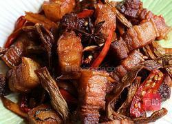 干豆角烧五花肉的做法图解8