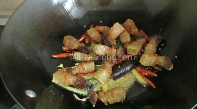 倒入五花肉，适量清汤，加盐，胡椒粉，酱油，小火烧透入味。