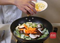 香菇冬瓜炒鸡片的做法图解5