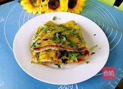 杂粮鸡蛋饼的做法图解8