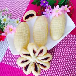 玉米豆沙饼的做法[图]
