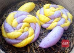 南瓜紫薯棒棒糖馒头的做法图解17
