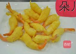 金丝沙拉凤尾虾的做法图解11