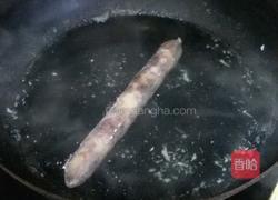 冬笋炒香肠的做法图解4