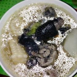 山药乌鸡汤的做法[图]