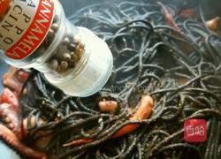 意大利面（鲜鱿墨鱼面）的做法图解12