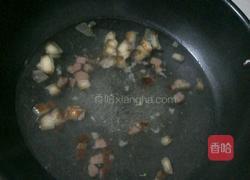 彩蔬腊味炒饭的做法图解5