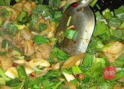 蒜苗炒肉的做法图解7