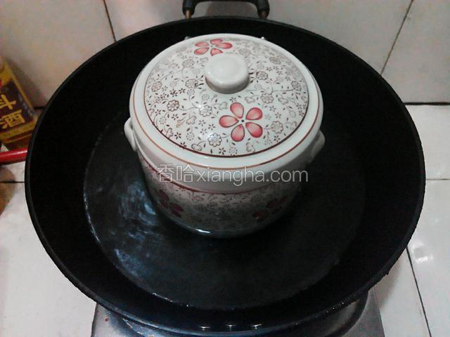 隔水炖1小时、就可食用