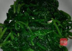 菠菜豆芽炒鸡蛋的做法图解1