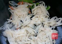 炒素藕的做法图解4