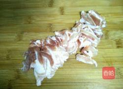 蒜薹炒肉的做法图解3