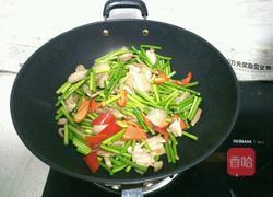 蒜薹炒肉的做法图解7