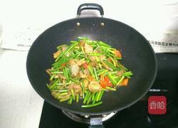 蒜薹炒肉的做法图解9