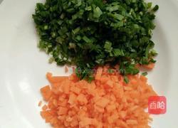 韭菜鸡蛋炒小米的做法图解2