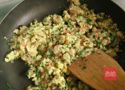 韭菜鸡蛋炒小米的做法图解7