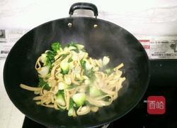 千张炒小白菜的做法图解6
