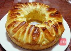 日式炼乳面包圈的做法图解12