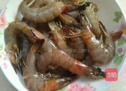 酱汁大虾的做法图解1