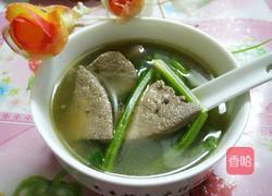 菠菜猪肝汤的做法图解7