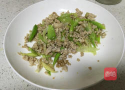 肉末炒豌豆的做法图解5