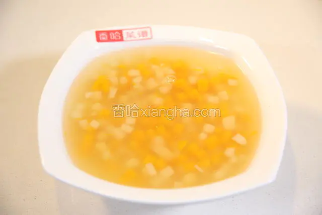 雪梨山药金瓜汤