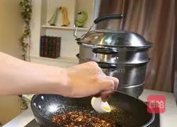 黄花木耳肉丁扒豆腐的做法图解11