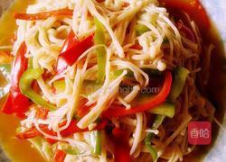 双椒金针菇的做法图解7