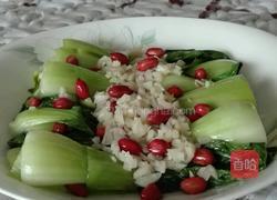 蒜蓉花生炒青菜的做法图解11