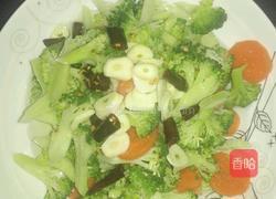 炝拌西兰花的做法图解6