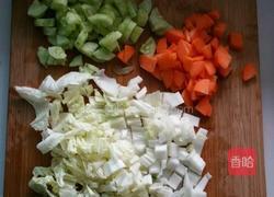 芙蓉鲜蔬汤的做法图解1