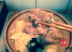 老鸭百叶木耳汤的做法图解5